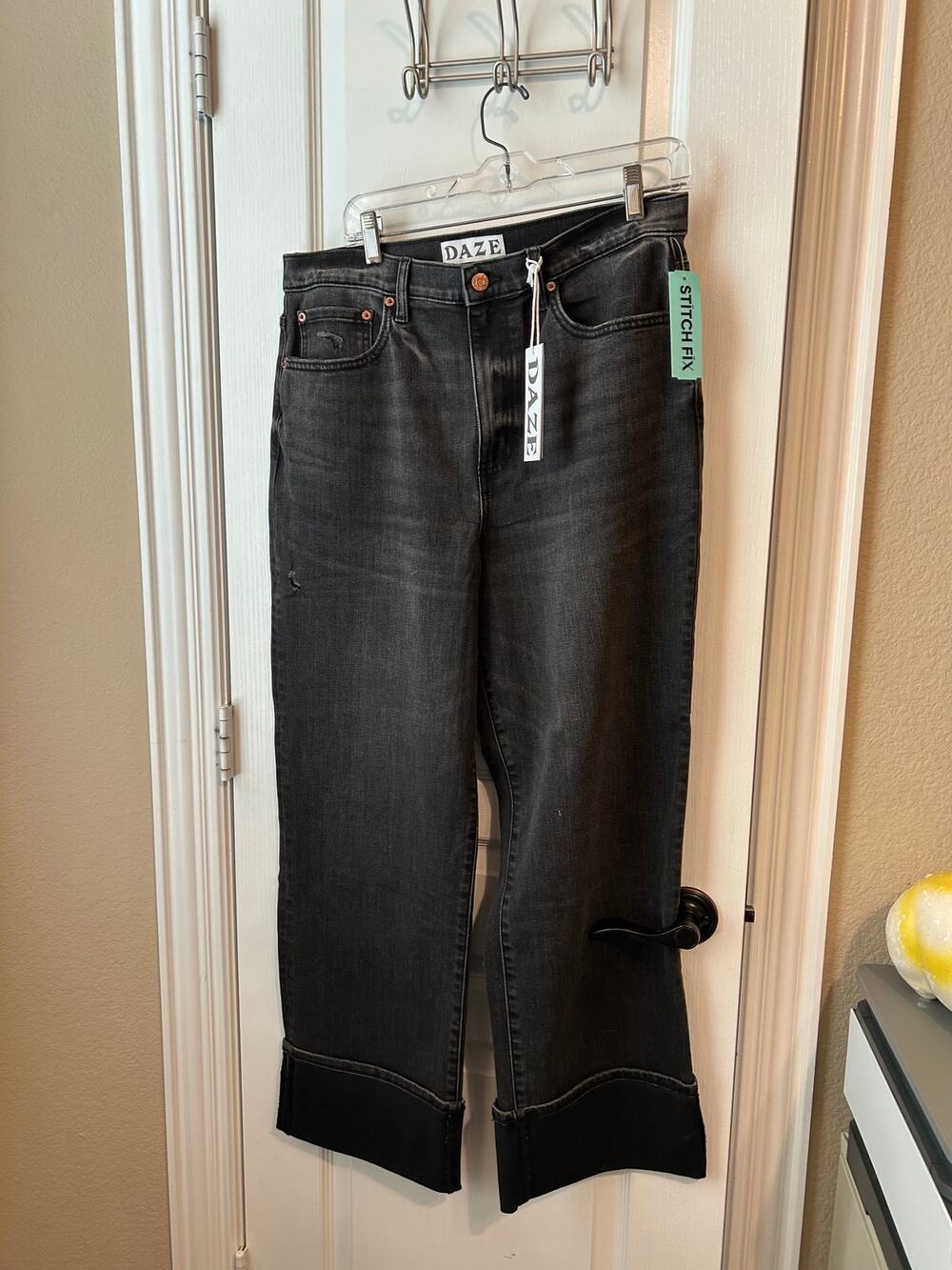 Daze Black Wide Leg NWT Jeans
